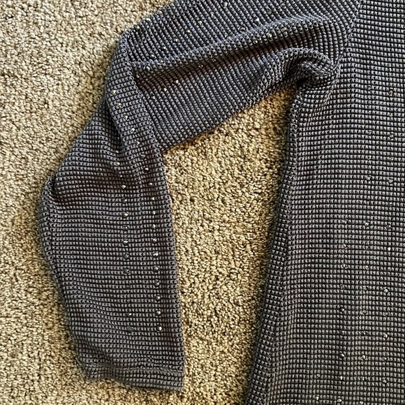 Boutique Fashion Sparkle Studded Top L/XL NWT - Picture 3 of 4